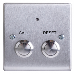 Baldwin Boxall DTASCBRP Care2 Call Button & Reset Point – Stainless Steel